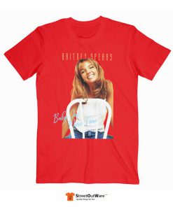 Britney Spears T Shirt Red