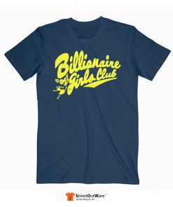 Billionaire Girls Club T Shirt Navy