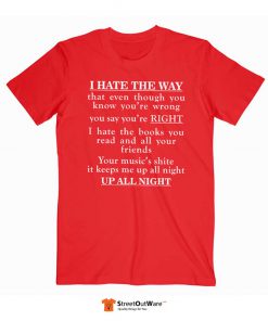 Married With Children T Shirt Red