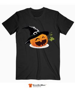 Halloween T Shirt PUMPKIN Black