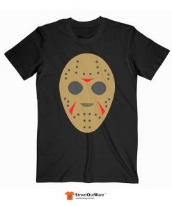 Helloween Dark Mask Funny T Shirt Black