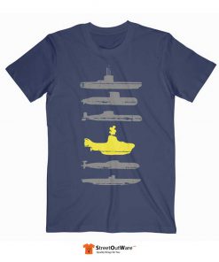 Know Your Submarines T Shirt Navy Blue