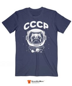 Space Traveler T Shirt Navy Blue