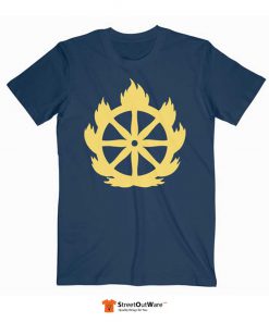 Shelter Logo Band T Shirt Navy Blue