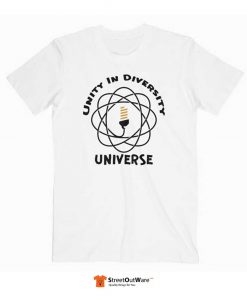 Unity In Diversity Universe T Shirt White
